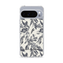 スリムプロテクションケース［ LAGUNAMOON - ボタニカルジャガード - White×Black ］