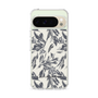 スリムプロテクションケース［ LAGUNAMOON - ボタニカルジャガード - White×Black ］