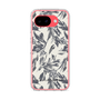 スリムプロテクションケース［ LAGUNAMOON - ボタニカルジャガード - White×Black ］