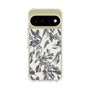 スリムプロテクションケース［ LAGUNAMOON - ボタニカルジャガード - White×Black ］