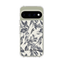 スリムプロテクションケース［ LAGUNAMOON - ボタニカルジャガード - White×Black ］