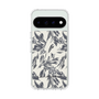 スリムプロテクションケース［ LAGUNAMOON - ボタニカルジャガード - White×Black ］