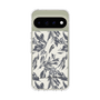 スリムプロテクションケース［ LAGUNAMOON - ボタニカルジャガード - White×Black ］