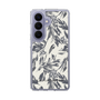 スリムプロテクションケース［ LAGUNAMOON - ボタニカルジャガード - White×Black ］