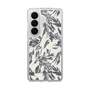 スリムプロテクションケース［ LAGUNAMOON - ボタニカルジャガード - White×Black ］