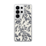 スリムプロテクションケース［ LAGUNAMOON - ボタニカルジャガード - White×Black ］