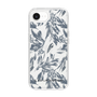 スリムプロテクションケース［ LAGUNAMOON - ボタニカルジャガード - Clear×Black ］