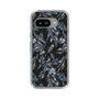 スリムプロテクションケース［ LAGUNAMOON - ボタニカルジャガード - Clear×Black ］