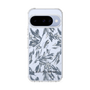 スリムプロテクションケース［ LAGUNAMOON - ボタニカルジャガード - Clear×Black ］