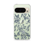 スリムプロテクションケース［ LAGUNAMOON - ボタニカルジャガード - Clear×Black ］