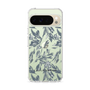 スリムプロテクションケース［ LAGUNAMOON - ボタニカルジャガード - Clear×Black ］