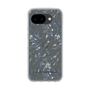 スリムプロテクションケース［ LAGUNAMOON - ボタニカルジャガード - Clear×Black ］