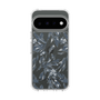 スリムプロテクションケース［ LAGUNAMOON - ボタニカルジャガード - Clear×Black ］