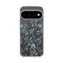 スリムプロテクションケース［ LAGUNAMOON - ボタニカルジャガード - Clear×Black ］