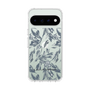 スリムプロテクションケース［ LAGUNAMOON - ボタニカルジャガード - Clear×Black ］