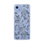 スリムプロテクションケース［ LAGUNAMOON - ボタニカルジャガード - Clear×Black ］