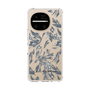スリムプロテクションケース［ LAGUNAMOON - ボタニカルジャガード - Clear×Black ］