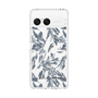 スリムプロテクションケース［ LAGUNAMOON - ボタニカルジャガード - Clear×Black ］