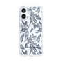 スリムプロテクションケース［ LAGUNAMOON - ボタニカルジャガード - Clear×Black ］