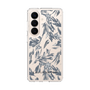 スリムプロテクションケース［ LAGUNAMOON - ボタニカルジャガード - Clear×Black ］