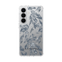 スリムプロテクションケース［ LAGUNAMOON - ボタニカルジャガード - Clear×Black ］