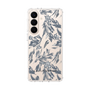 スリムプロテクションケース［ LAGUNAMOON - ボタニカルジャガード - Clear×Black ］