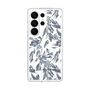 スリムプロテクションケース［ LAGUNAMOON - ボタニカルジャガード - Clear×Black ］