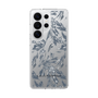 スリムプロテクションケース［ LAGUNAMOON - ボタニカルジャガード - Clear×Black ］