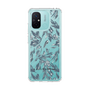 スリムプロテクションケース［ LAGUNAMOON - ボタニカルジャガード - Clear×Black ］