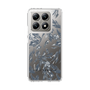 スリムプロテクションケース［ LAGUNAMOON - ボタニカルジャガード - Clear×Black ］