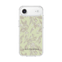 スリムプロテクションケース［ LAGUNAMOON - ボタニカルジャガード - White×Beige ］