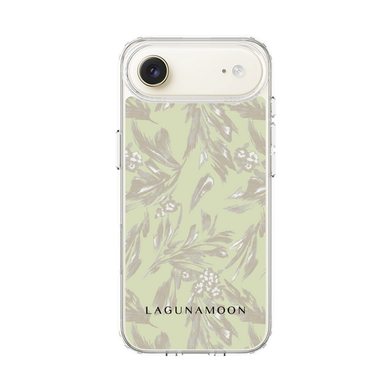 スリムプロテクションケース［ LAGUNAMOON - ボタニカルジャガード - White×Beige ］