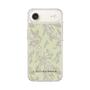 スリムプロテクションケース［ LAGUNAMOON - ボタニカルジャガード - White×Beige ］