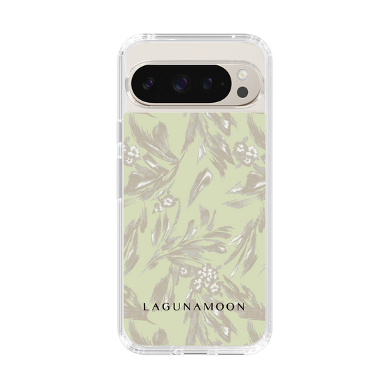 スリムプロテクションケース［ LAGUNAMOON - ボタニカルジャガード - White×Beige ］