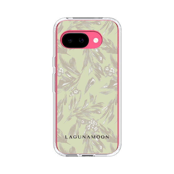 スリムプロテクションケース［ LAGUNAMOON - ボタニカルジャガード - White×Beige ］