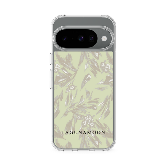 スリムプロテクションケース［ LAGUNAMOON - ボタニカルジャガード - White×Beige ］