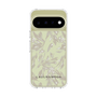 スリムプロテクションケース［ LAGUNAMOON - ボタニカルジャガード - White×Beige ］