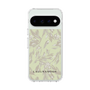 スリムプロテクションケース［ LAGUNAMOON - ボタニカルジャガード - White×Beige ］