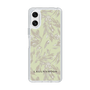 スリムプロテクションケース［ LAGUNAMOON - ボタニカルジャガード - White×Beige ］