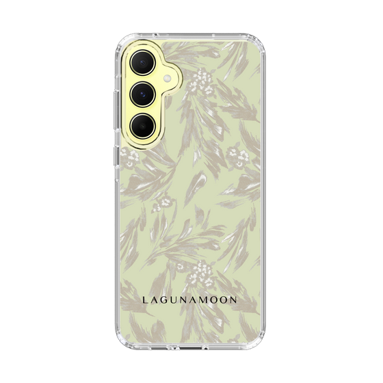 スリムプロテクションケース［ LAGUNAMOON - ボタニカルジャガード - White×Beige ］