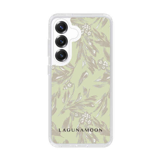 スリムプロテクションケース［ LAGUNAMOON - ボタニカルジャガード - White×Beige ］