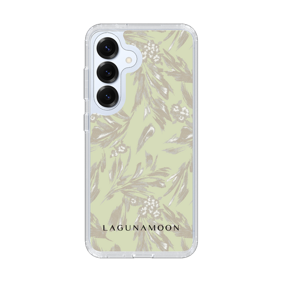 スリムプロテクションケース［ LAGUNAMOON - ボタニカルジャガード - White×Beige ］