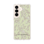 スリムプロテクションケース［ LAGUNAMOON - ボタニカルジャガード - White×Beige ］