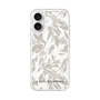 スリムプロテクションケース［ LAGUNAMOON - ボタニカルジャガード - Clear×Beige ］