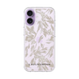 スリムプロテクションケース［ LAGUNAMOON - ボタニカルジャガード - Clear×Beige ］