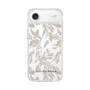 スリムプロテクションケース［ LAGUNAMOON - ボタニカルジャガード - Clear×Beige ］
