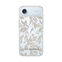 スリムプロテクションケース［ LAGUNAMOON - ボタニカルジャガード - Clear×Beige ］