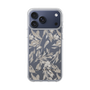 スリムプロテクションケース［ LAGUNAMOON - ボタニカルジャガード - Clear×Beige ］