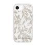 スリムプロテクションケース［ LAGUNAMOON - ボタニカルジャガード - Clear×Beige ］
