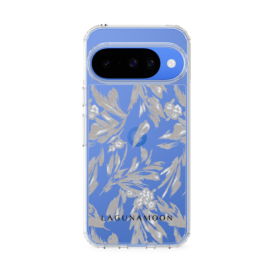 スリムプロテクションケース［ LAGUNAMOON - ボタニカルジャガード - Clear×Beige ］